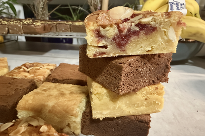 Enhanced brownies and blondies